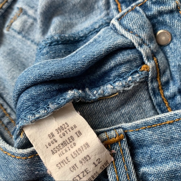 Vintage Northwest Blue High Rise Wide Leg Straight Leg Made In Mexico - Picture 5 of 10